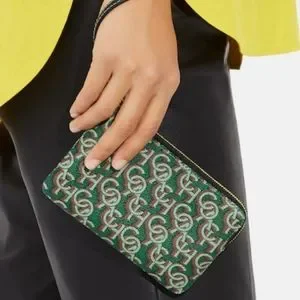 Coach | Bags | Green Gold Print Court Backpack With Coach  display picture 2